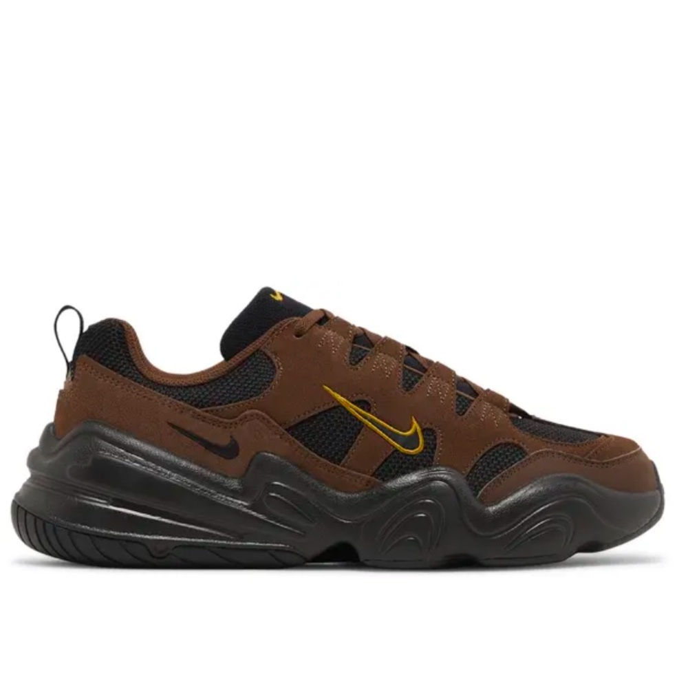 Nike Tech Hera sneaker in cacao and black